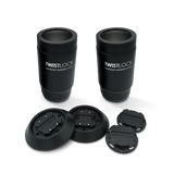 Product photo of a bundle deal including two TwistLock Can Coolers, two Flat Mount, and two Mini Disc Mounting bases.