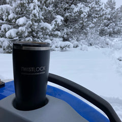 Tractor secure cup holder and insulated tumbler.